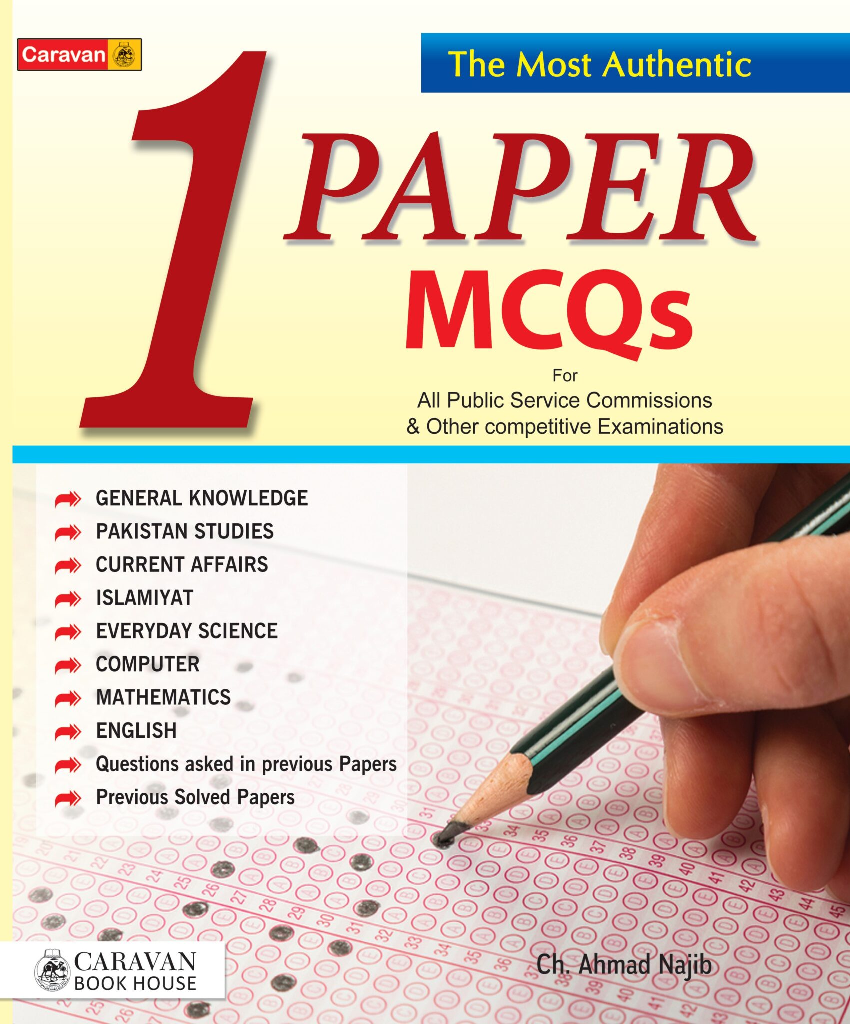 One Paper Mcqs Guide Caravan Book House